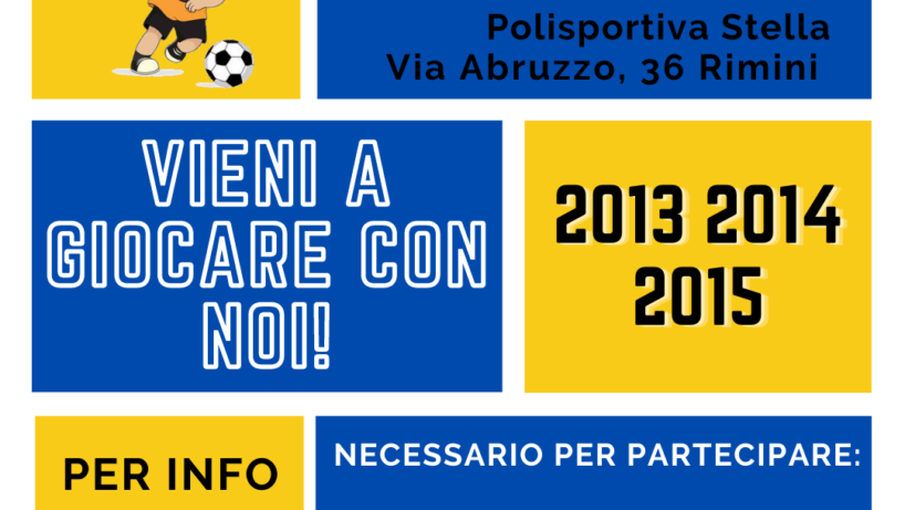 Scuola calcio