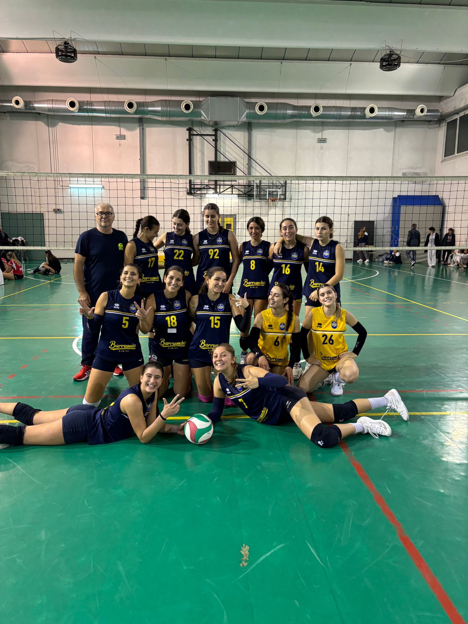 VOLLEY 1^ DIVISIONE: ESORDIO VINCENTE PER LA CAF ACLI STELLA