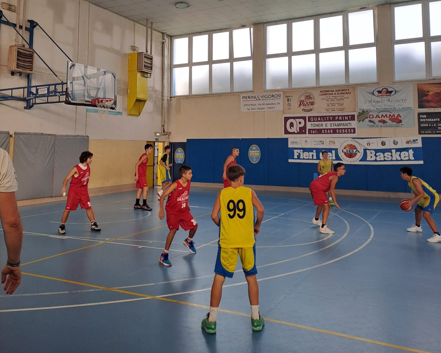 U15 – CATTOLICA HA LA MEGLIO SUI GIALLO-BLU’