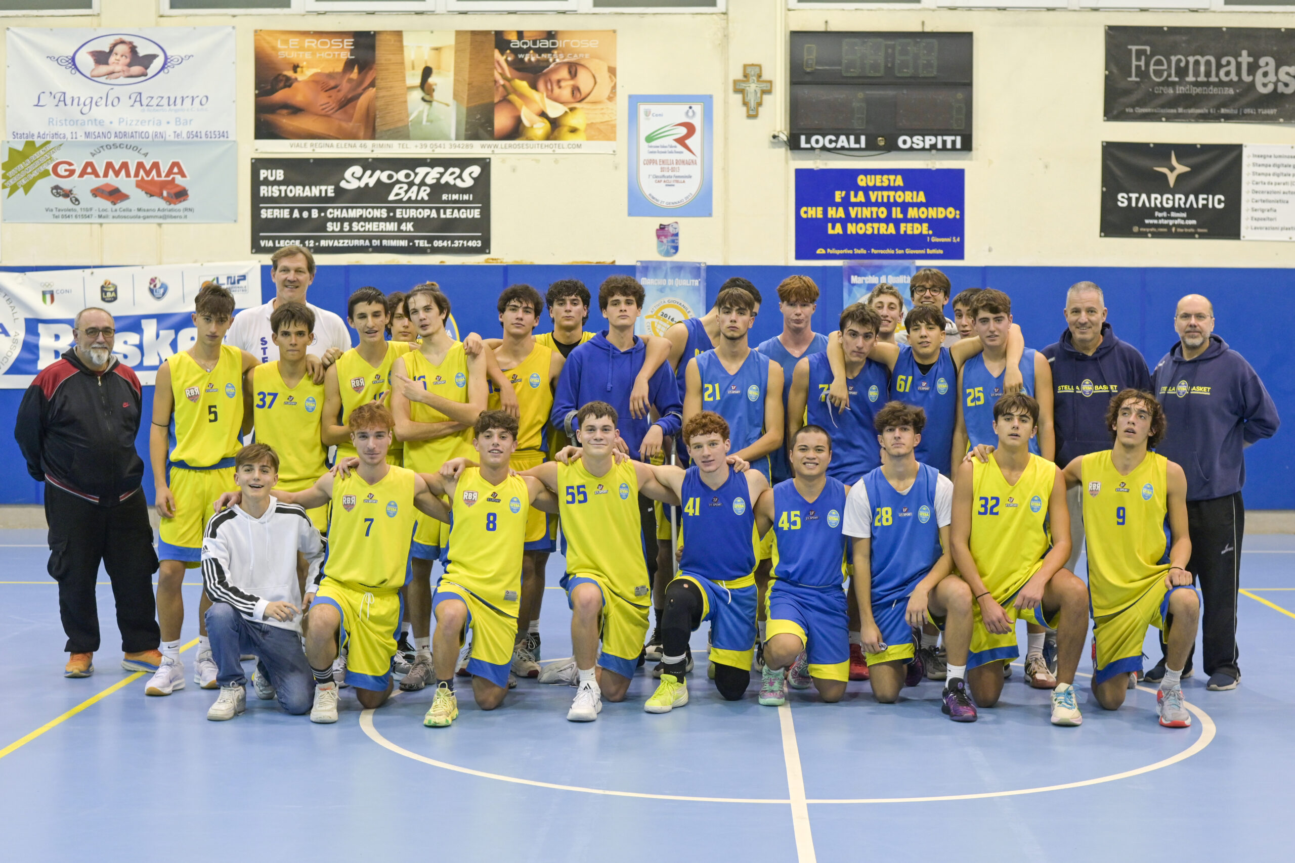 U19/DERBY – UNA FESTA DEL BASKET ALLA POL. STELLA!