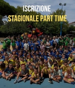 ISCRIZIONE STAGIONALE PART TIME